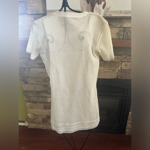 Dolce & Gabbana sheer cotton tee - Picture 2 of 7